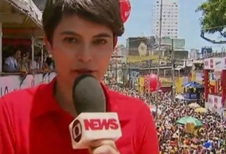 Repórter tem celular furtado durante transmissão do carnaval de Recife