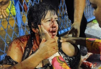 Acidente grave deixa 20 feridos no desfile da Paraíso do Tuiuti no Rio