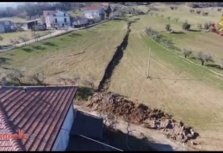 VEJA VÍDEO: vilarejo na Itália está se partindo ao meio