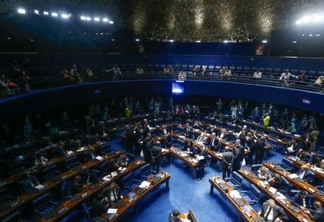 Brasília(DF), 22/02/2017 - Sessão do Senado Federal que aprovou o Alexandre de Moraes para Ministro do STF - Foto: Daniel Ferreira/Metrópoles