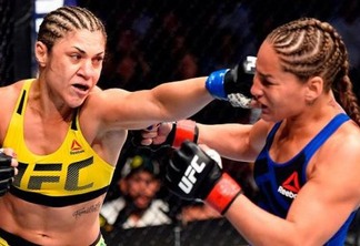 Paraibana Bethe Correia escapa do nocaute e empata luta no UFC Fortaleza - VEJA A LUTA COMPLETA QUI