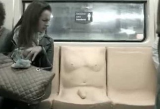 Metrô do México instala banco com pênis em campanha contra assédio - VEJA VÍDEO
