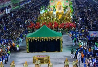 28/02/2017- Rio de Janeiro- RJ, Brasil- Carnaval 2017 - Desfile na Sapucaí -  Mocidade Independente de Padre Miguel  -Grupo Especial.
 Foto: Fernando Grilli / Riotur