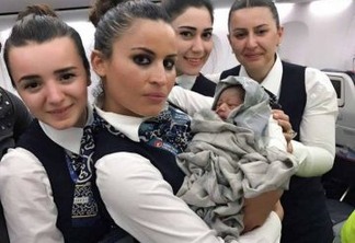 Mulher dá à luz em pleno voo entre Guiné e Turquia