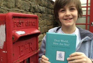 As curiosas dúvidas do garoto que mandou cartas para 193 países vira livro