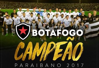 Botafogo é campeão paraibano de 2017