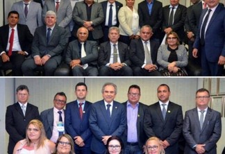 Senador Raimundo Lira recebe prefeitos de 16 cidades da Paraíba