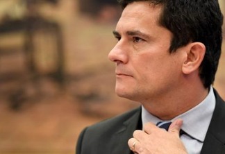 Federal Judge Sergio Moro gestures during a public hearing at the special committee of the Chamber of Deputies that discusses changes in the code of criminal procedure in Brasilia, Brazil, on March 30, 2017.  Moro today condemned former president of the Chamber of Deputies Eduardo Cunha to 15 Years of imprisonment on charges of corruption. / AFP / EVARISTO SA
