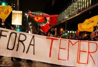 Manifestantes vão às ruas em Brasília e São Paulo pedindo a saída de Temer