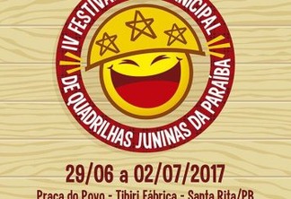 IV Festival Intermunicipal de Quadrilhas Juninas acontece em Santa Rita