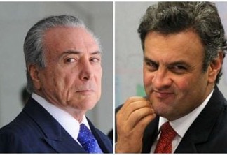O apoio do PSDB a Michel Temer pode acabar caso Aécio Neves seja preso
