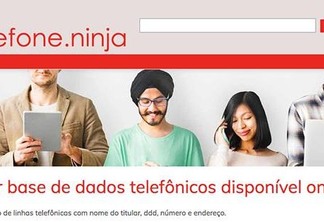 Site divulga nome, telefone, e-mail e endereços de brasileiros