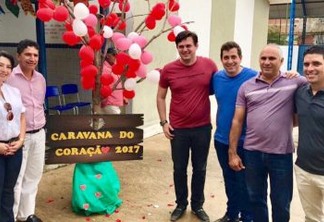 Gervásio visita Caravana do Coração em Itaporanga