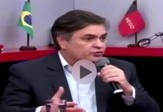 NO ALEX FILHO: Cássio defende Lula nas eleições para "sarar" confrontos no Brasil