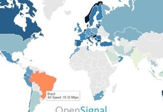 RANKING: Brasil está entre os piores países com conexão 4G; Confira