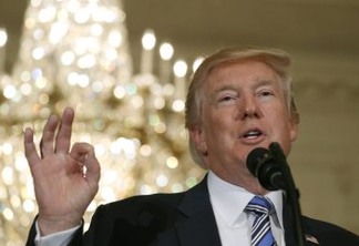 FILE - In this July 17, 2017 file photo, President Donald Trump speaks at the White House in Washington. President Donald Trump blasted congressional Democrats and "a few Republicans" Tuesday, July 18, 2017, over the failure of the GOP effort to rewrite the Obama health care law, and warned, "we will return." (AP Photo/Alex Brandon, File)