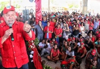 PT pretende realizar filiações em massa na passagem de Lula pela Paraíba