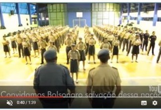 VEJA VÍDEO: Contrariando 'Escola sem Partido' alunos de colégio militar chamam Bolsonaro de 'salvação da nação'