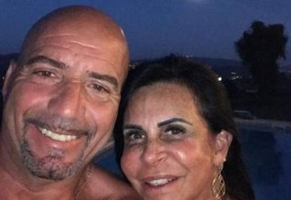 Gretchen mostra férias em Portugal com o marido Carlos Marques