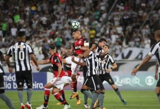 Com gols de Roger, Botafogo quebra jejum contra o Flamengo