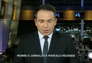 VEJA VÍDEO: Jornalistas se emocionam ao noticiar a morte de Marcelo Rezende