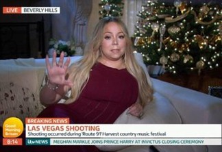 VEJA VÍDEO: Reação de Mariah Carey ao saber de tiroteio em Las Vegas choca internautas