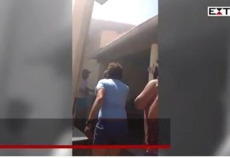 Vídeo mostra momentos de pânico após vigia atear fogo em crianças, em Minas