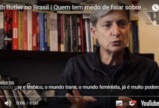 Filósofa Judith Butler responde aos ataques de ódio sofridos no Brasil: 'Mundo gay é poderoso' -VEJA VÍDEO