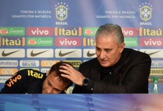 Neymar rechaça problemas no PSG e chora com Tite