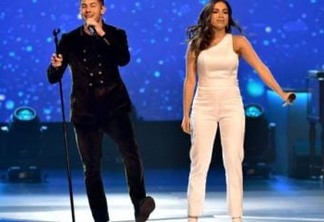 Anitta faz show com Nick Jonas em pré-Grammy