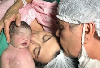 NASCEU VINÍCIUS: Senador Cássio publica foto do seu primeiro filho com nova esposa