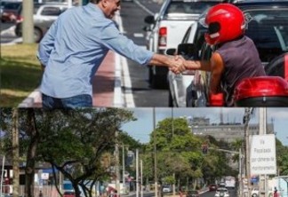 NINJA NA REDE – Luciano Cartaxo inspeciona 2ª etapa da requalificação da Avenida Beira Rio