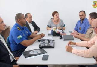 Prefeita de Conde discute medidas para ampliar a segurança no município