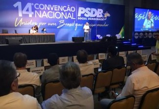 PSDB REUNIDO: tucanos realizam convenção que vai oficializar Alckmin presidente nacional