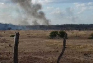 Incêndios ininterruptos preocupam moradores da zona rural de Cajazeiras