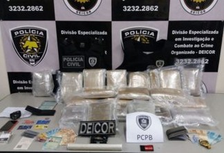 Operação conjunta prende carga de drogas avaliada em R$ 1 milhão