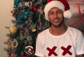 De folga do Paris Saint-Germain, Neymar curte Natal com família