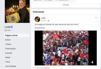 Lula divulga vídeo da posse em 2003: "Já imaginou Bonner ter que anunciar isso de novo?"