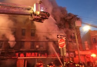 Incêndio em Nova York deixa ao menos 12 feridos