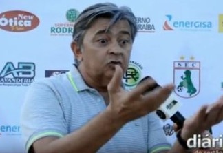 VEJA O VIDEO: Presidente do Sousa denuncia 'proteção' ao Botafogo e pede 'moral' a Amadeu Rodrigues