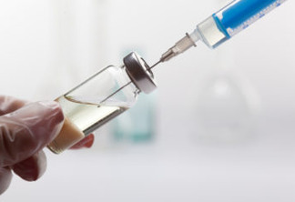 syringe with vial