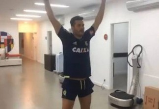 Julio Cesar faz teste físico no Flamengo, e Susana Werner desabafa de novo