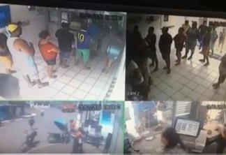 VEJA VÍDEO: Clientes de lotérica são humilhados e hostilizados durante assalto na Paraíba