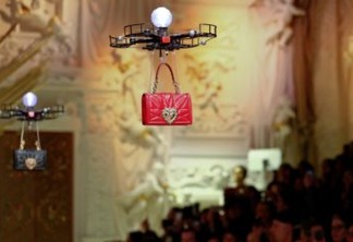 Desfile da Dolce e Gabbana usa drones no lugar de modelos
