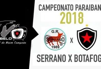 AO VIVO: Assista ao jogo Serrano x Botafogo no estádio Amigão em Campina Grande