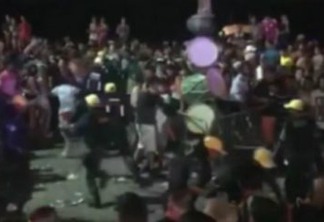VEJA VÍDEOS: Guerra de gangues é flagrada durante carnaval em Olinda e Recife