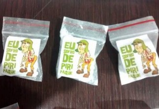 'Chaves' vira embalagem de drogas na Paraíba; polícia prende trio suspeito de tráfico