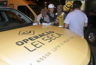 Lei Seca autua mais de 60 condutores em um mês, na Paraíba