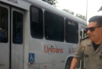 VEJA VÍDEO: Ônibus é assaltado na Lagoa e suspeito era recém egresso da cadeia