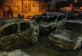 NOVO INCÊNDIO: Bandidos incendeiam carros no Fórum de São Bento e caminhões na Prefeitura de Queimadas